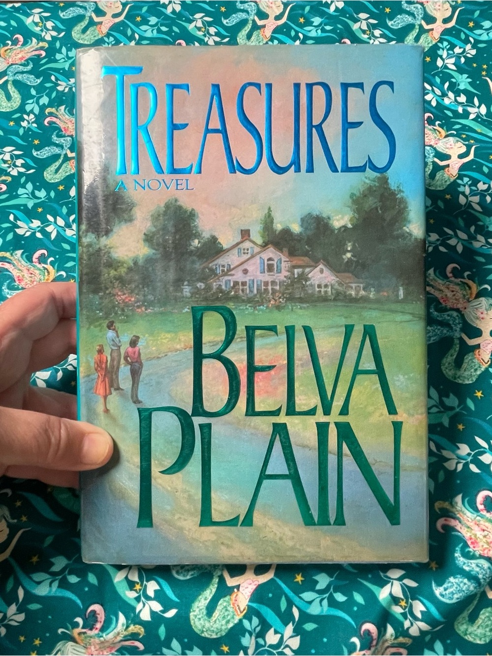 Vintage Book ~ Treasures by Belva Plain - Hardcover Novel